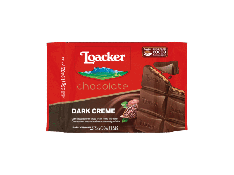 Loacker Schokoriegel Creme Dunkel 54g