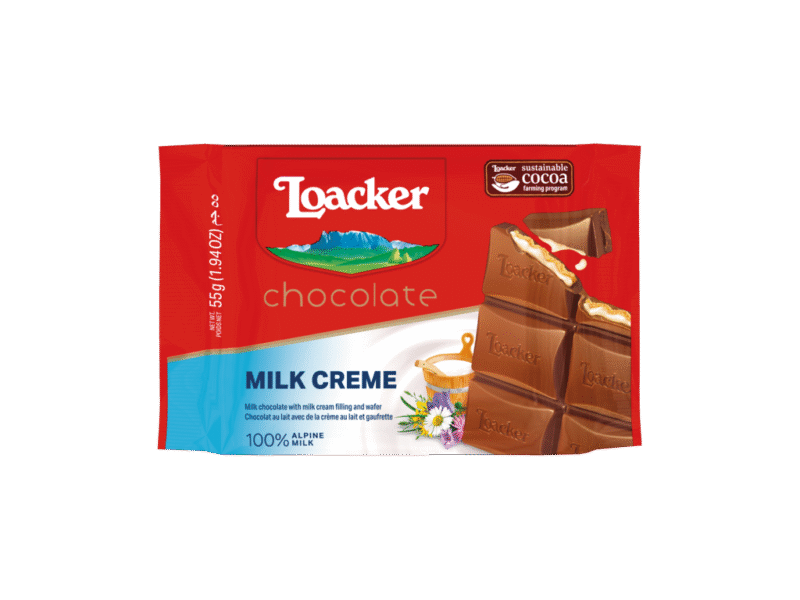 Loacker Schokoriegel Creme Dunkel 54g