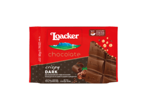 Loacker Schokoriegel Crispy Dunkle Schokolade 50g
