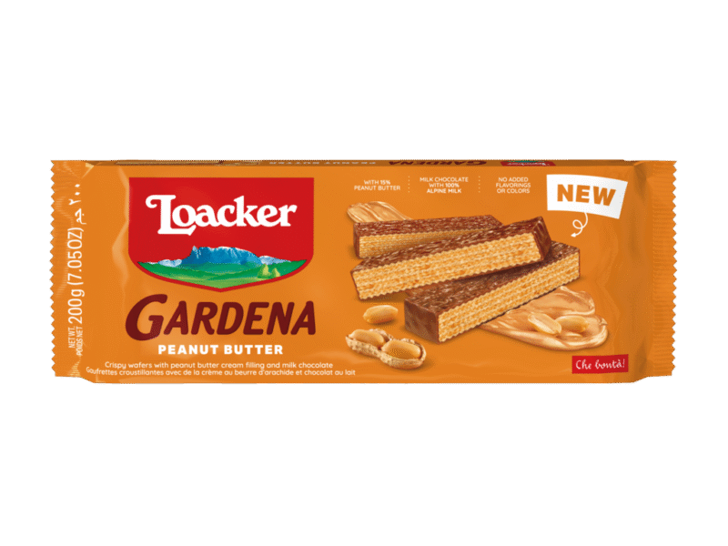 Loacker Kekse Gardena Erdnussbutter 200g