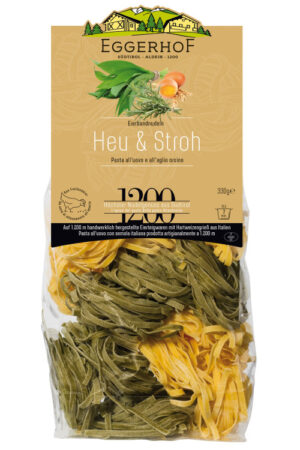 Eggerhof Eierteig Bandnudeln Heu und Stroh 310g
