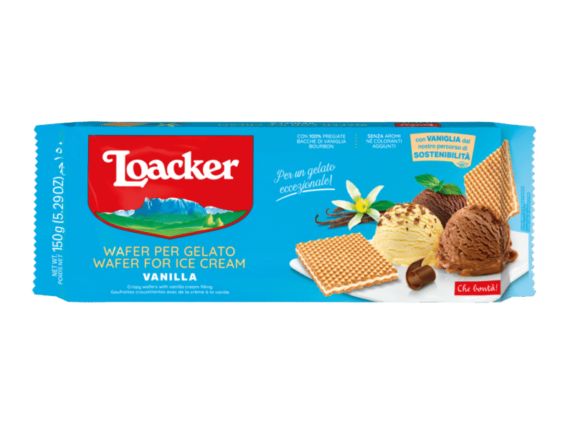 Loacker Kekse Ice Cream Vanille150g
