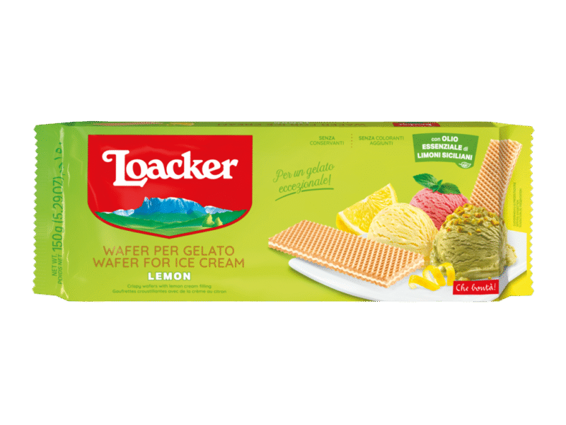 Loacker Kekse Ice Cream Zitrone 150g