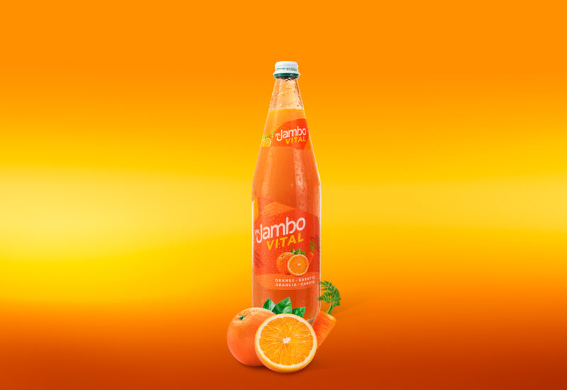 Nägele Jambo Orangen Karotte 1L Kiste (12 Stück)