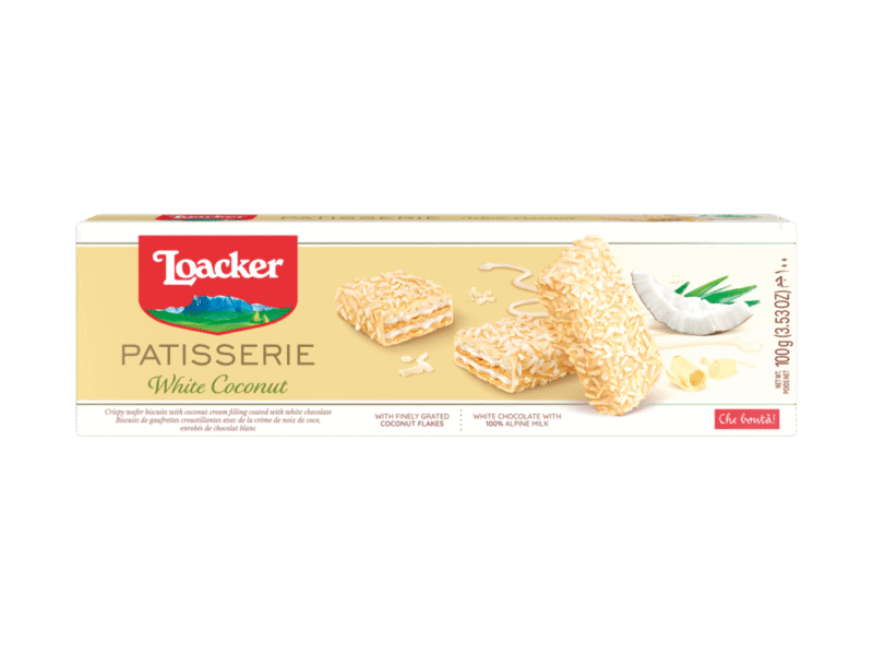 Loacker Patisserie Weiße Kokosnuss 100g