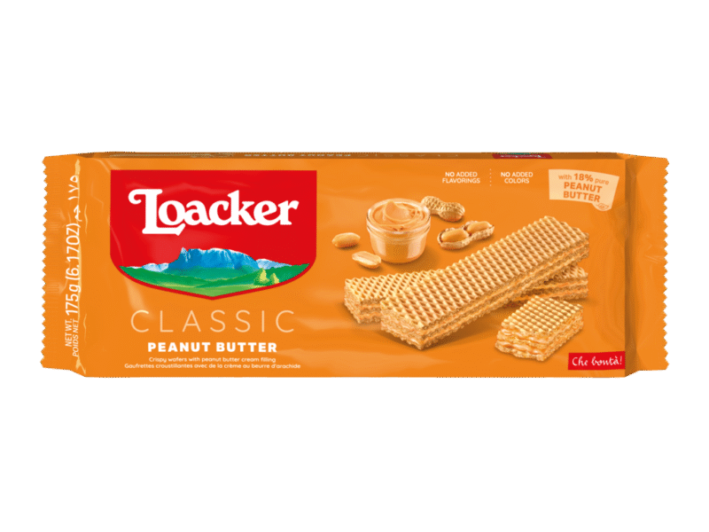 Loacker Kekse Classic Peanut Butter 175g