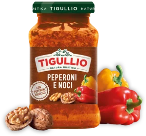 TIGULLIO Pesto Paprika mit Walnüssen 185g