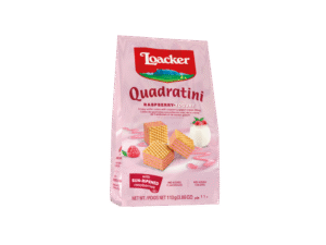 Loacker Kekse Quadratini Himbeere und Joghurt 220g