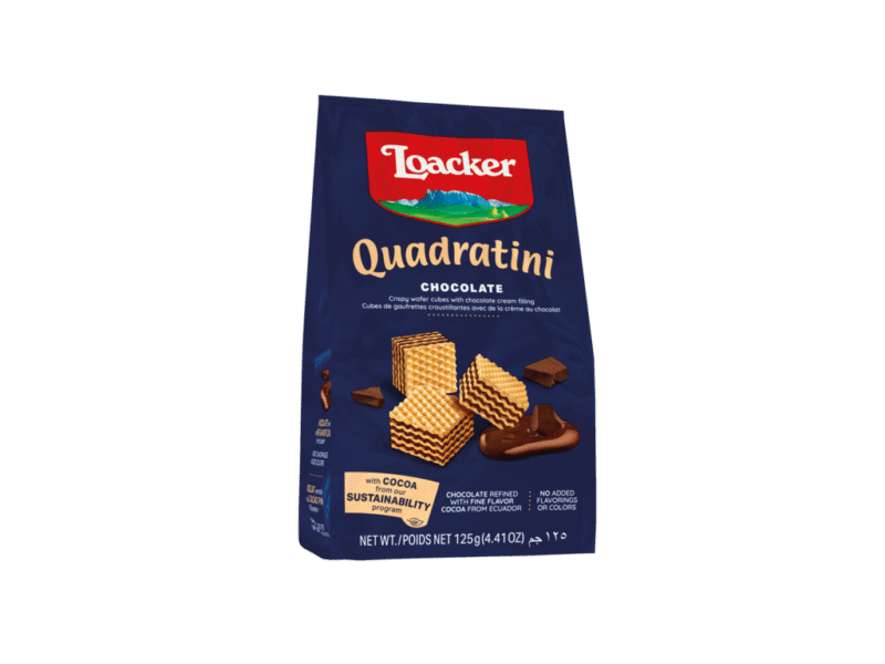 Loacker Kekse Quadratini Cremkakao 125g