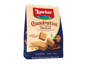Loacker Kekse Quadratini Vollkorn Cremkakao 220g