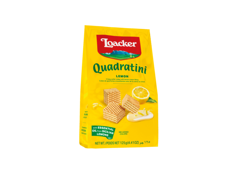Loacker Kekse Quadratini Zitrone 250g