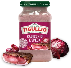 TIGULLIO Pesto Radicchio und Speck 185g