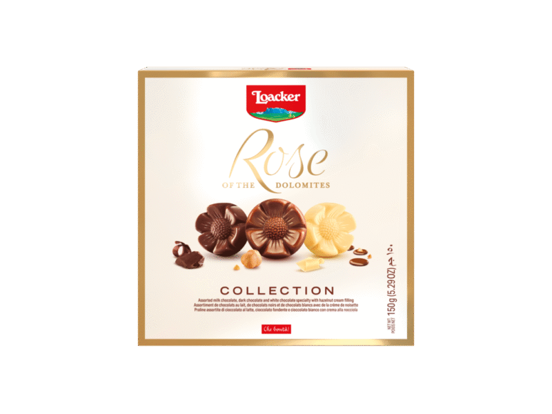 Loacker Kekse Rose der Dolomiten Collection 150g