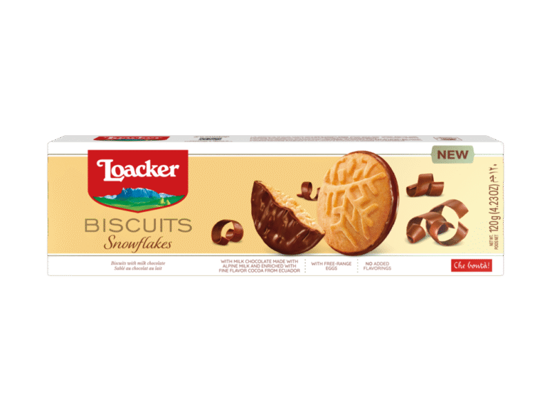 Loacker Kekse Snowflakes 120g