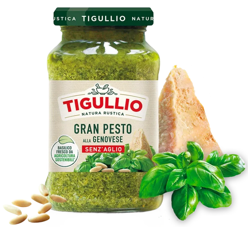 TIGULLIO Pesto Genoverse ohne Knoblauch 190g