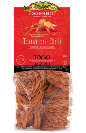 Eggerhof Eierteig Bandnudeln Tomaten Chili 310g