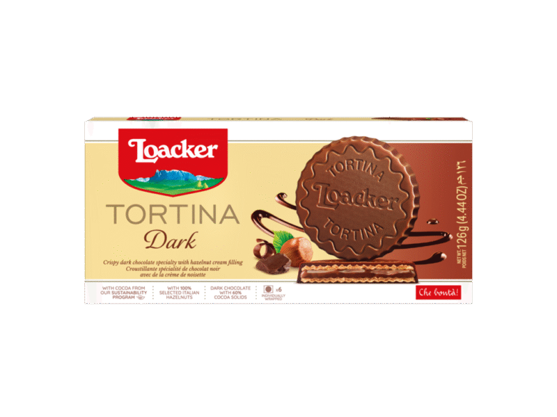 Loacker Tortina Dunkel (3x21g) 63g