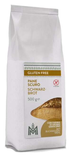 Meraner Mühle Backmischung Schwarzbrot (Glutenfrei) 500g