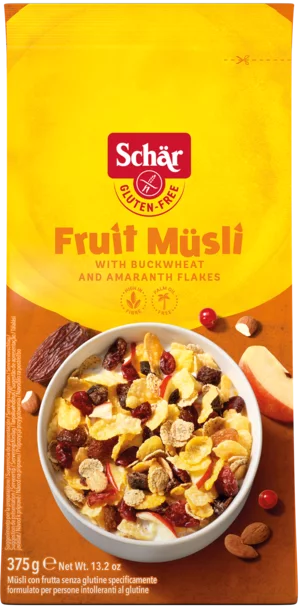 Schär Früchte Müsli (Glutenfrei) 375g