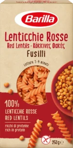 Barilla Rote Linsen Fusilli (Glutenfrei) 250g