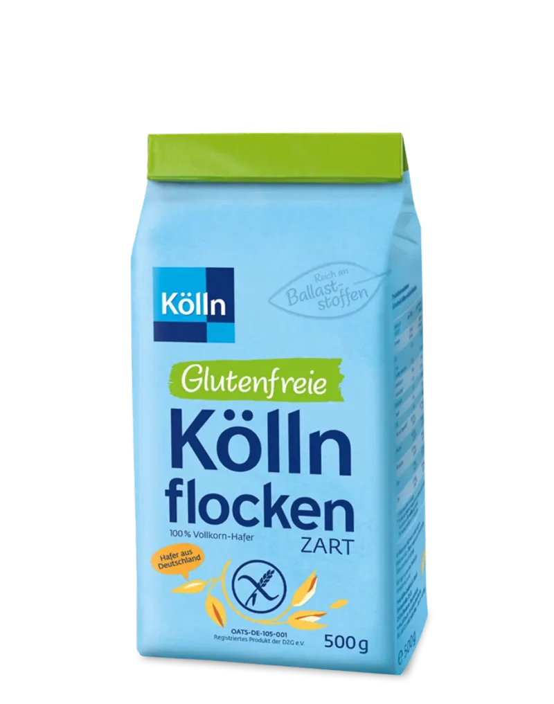 Kölln Vollkornhaferflocken Zart (Glutenfrei) 500g