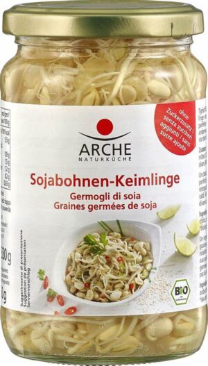 Arche Naturküche Sojabohnen-Keimlinge 330g