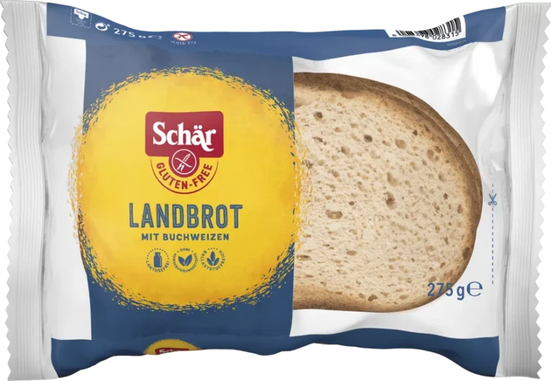 Schär Landbrot mit Buchweizen (Glutenfrei) 240g
