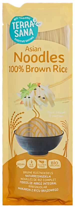TerraSana Braune Reis Nudeln 250g