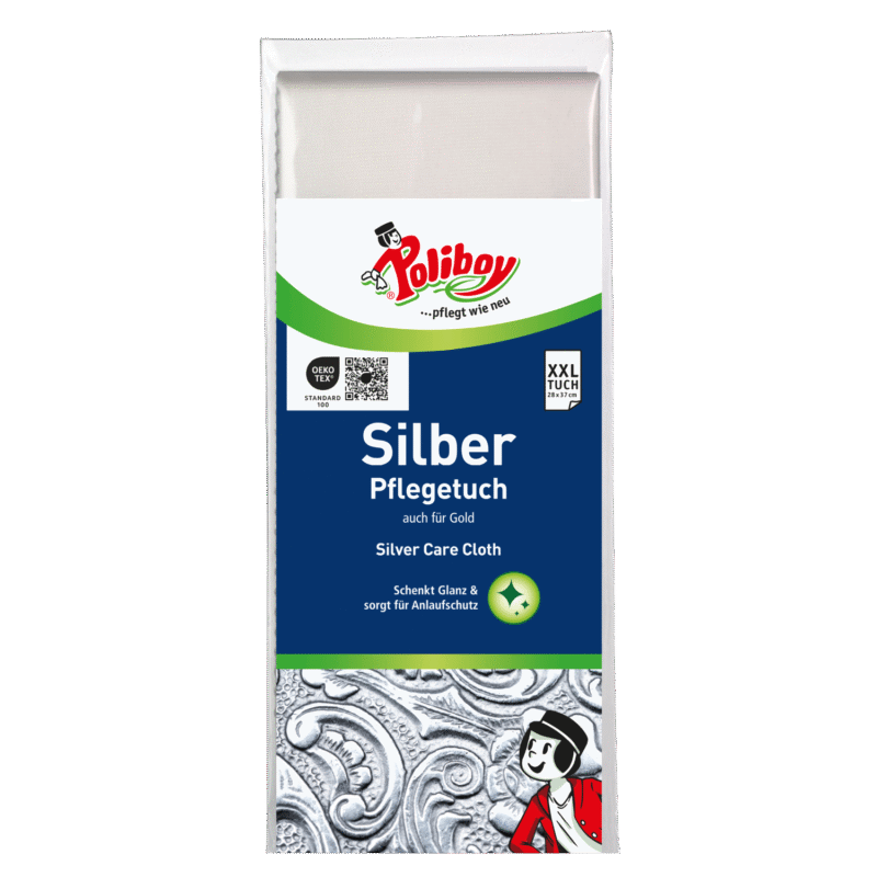 Poliboy Silbertuch (28x37) 1 Stück