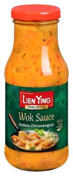 Lien Ying WOK Sauce Kokos Zitronengras 240ml