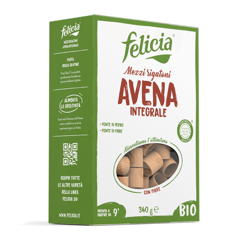 felicia Bio Hafernudel Mezzi Rigatoni (Glutenfrei) 340g