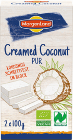 MorgenLand Kokosmus Block schnittfest 200g