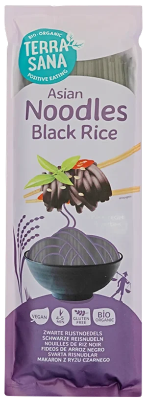 TerraSana Schwarze Reis Nudeln 250g