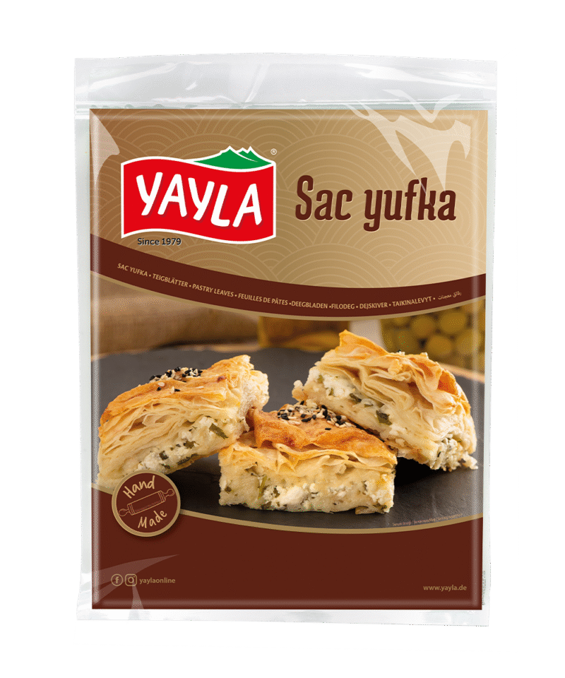 YAYLA dreieckiger Teigblätter Sac Yufka (3 Stück) 500g