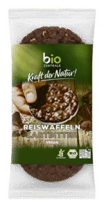 bio Zentrale Reiswaffeln mit Zartbitterschokolade 100g