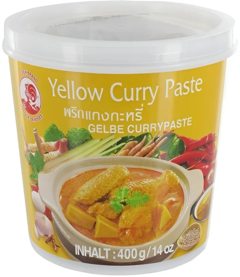 Cockbrand Gelbe Curry Paste 400g