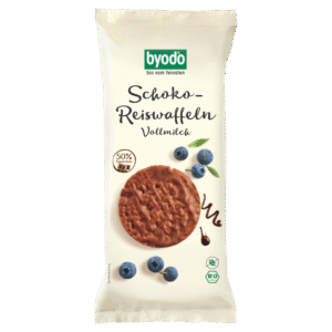 byodo Bio Reiswaffel mit Vollmilchschokolade 65g