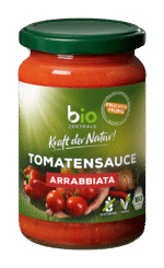 bio Zentrale Tomatensauce Arrabbiata 350g