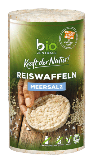 bio Zentrale Reiswaffeln mit Meersalz 100g