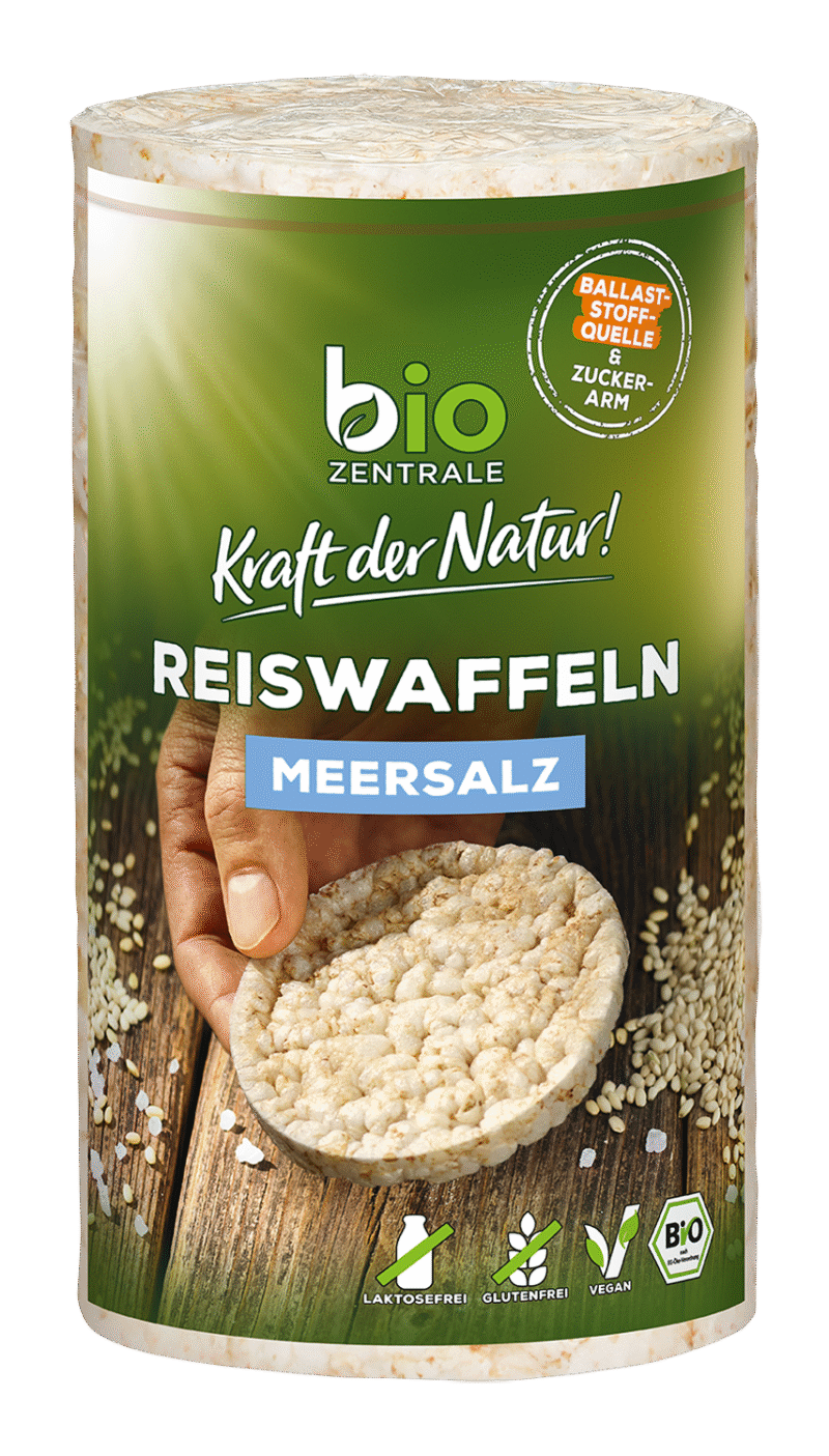 bio Zentrale Reiswaffeln mit Meersalz 100g