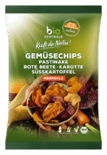 bio Zentrale Gemüsechips mit Meersalz 90g