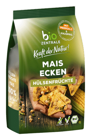 bio Zentrale Maisecken mit Hülsenfrüchte 90g