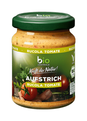 bio Zentrale Aufstrich Tomaten Rucola 125g