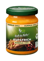 bio Zentrale Aufstrich Humus Chili 125g