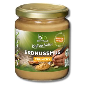 bio Zentrale Erdnussmus Crunchy 250g