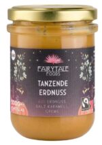 Fairytale Foods Bio Tanzende Erdnuss Erdnuss-Salz-Karamell-Creme 200g