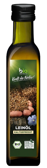 bio Zentrale Leinöl kaltgepresst 250ml