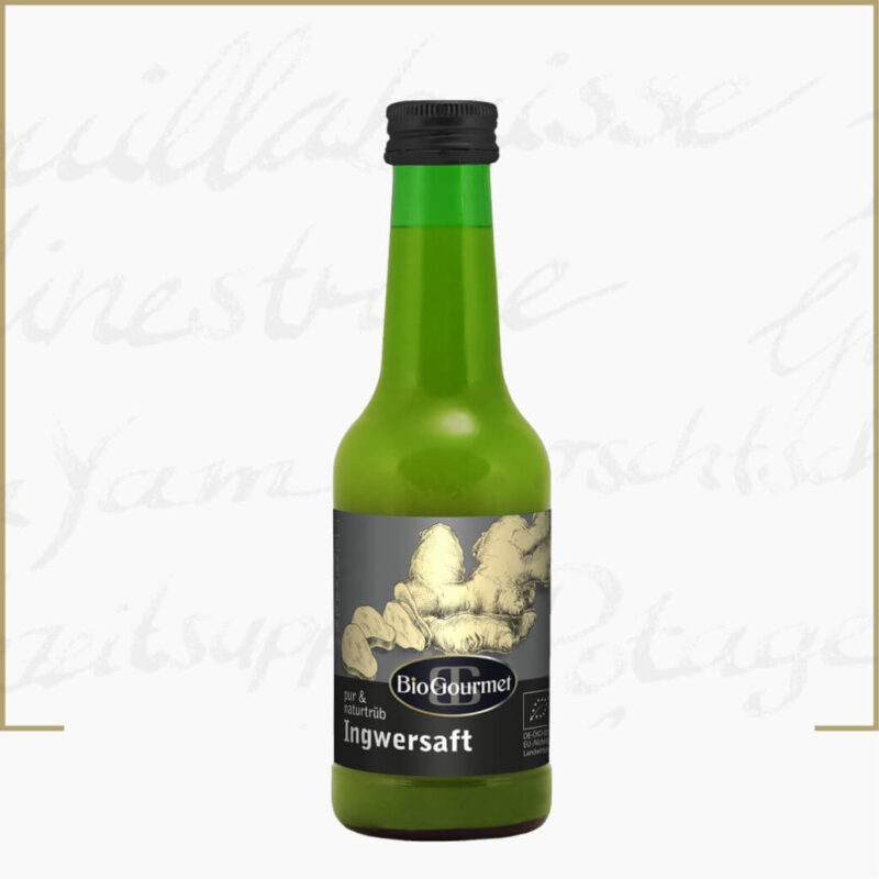 BioGourmet Ingwer Direktsaft (pur&naturtrüb)200ml