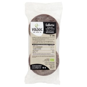 ViOLOGiC Bio Reiswaffeln mit Zartbitterschokolade 100g