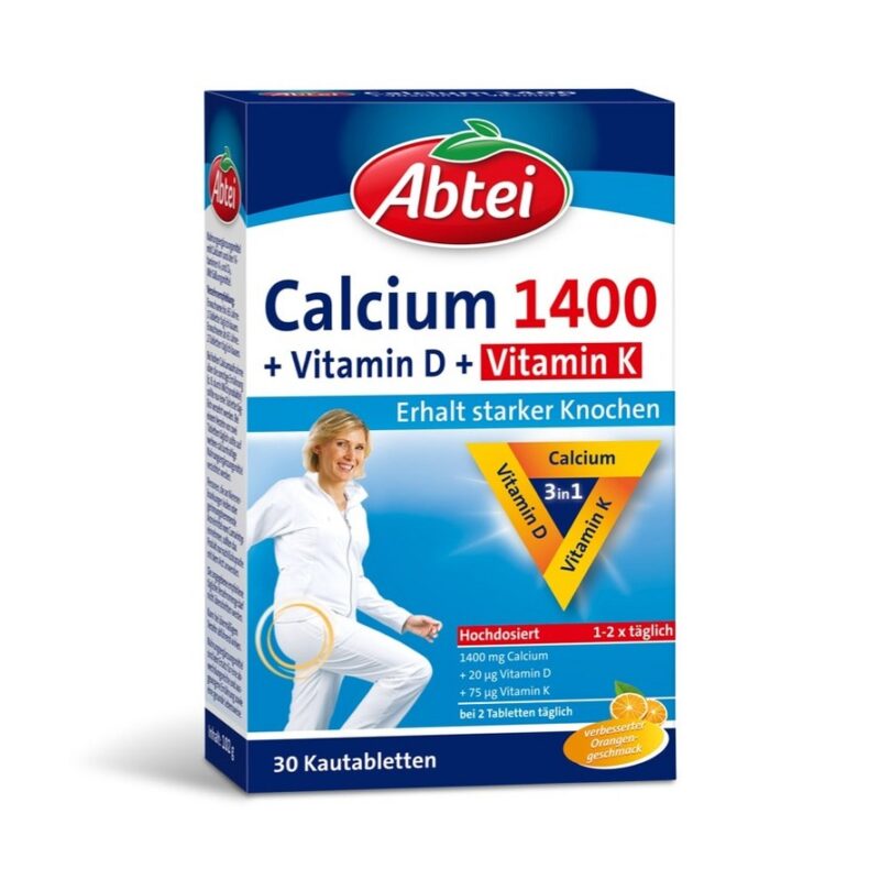 Abtei Calcium 1400 (30 Tabletten) 102g